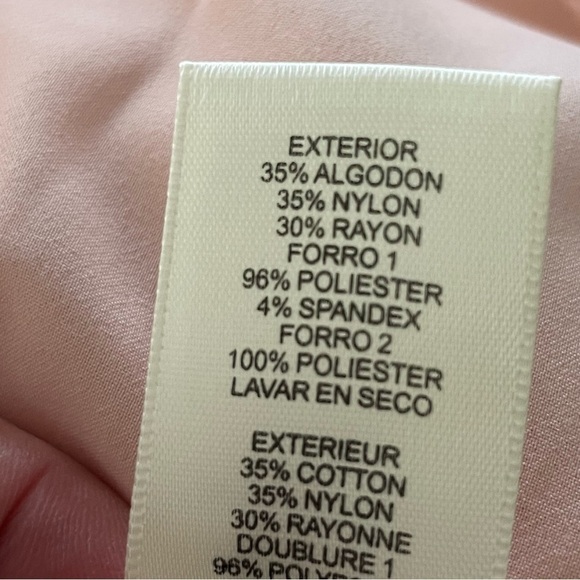 Eliza J Midi Lace Dress – Soft Pink, Fuller Skirt – Size 6 Petite - Picture 9 of 11